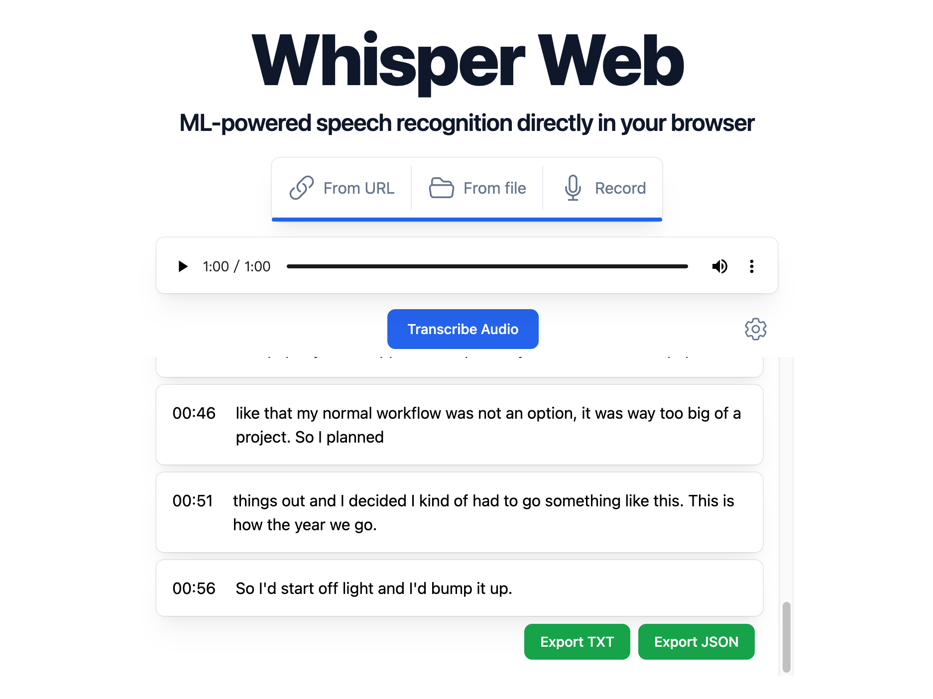 Whisper-Web